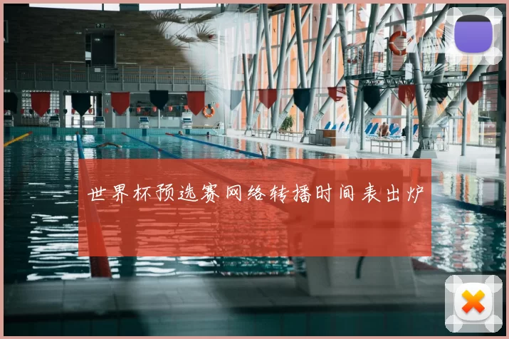 世界杯预选赛网络转播时间表出炉